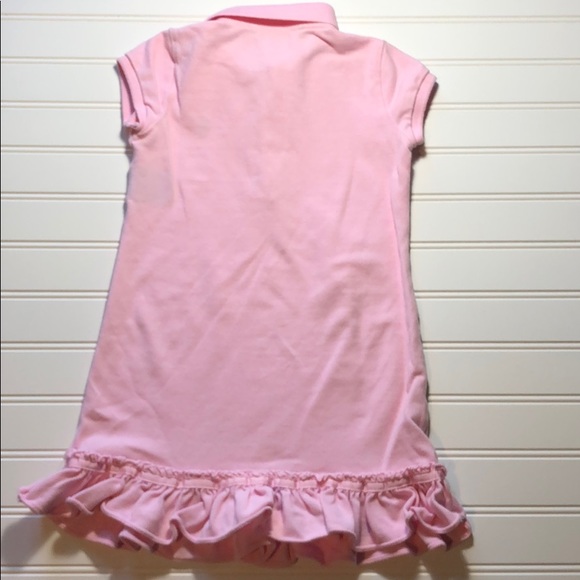 Ralph Lauren pink polo dress size 5 - Picture 5 of 8